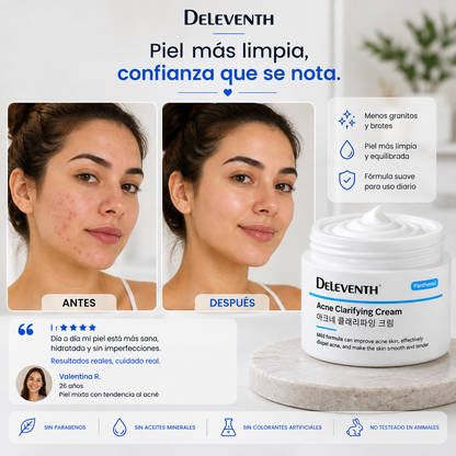 DELEVENTH — CREMA ANTIACNÉ PARA BROTES E IMPERFECCIONES