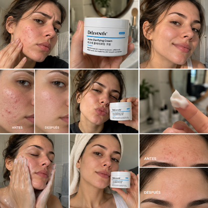 DELEVENTH — CREMA ANTIACNÉ PARA BROTES E IMPERFECCIONES